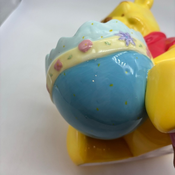 Disney Winnie the Pooh and Friends Pooh Easter Egg Ceramic Candy Bowl - Picture 8 of 16